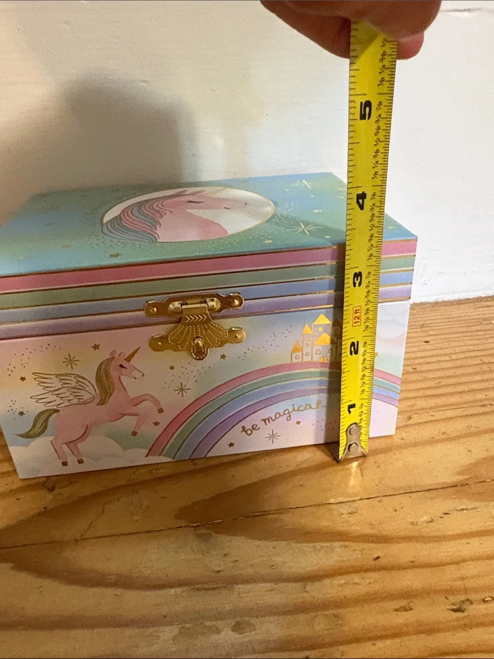 New Unicorn musical jewelry box
